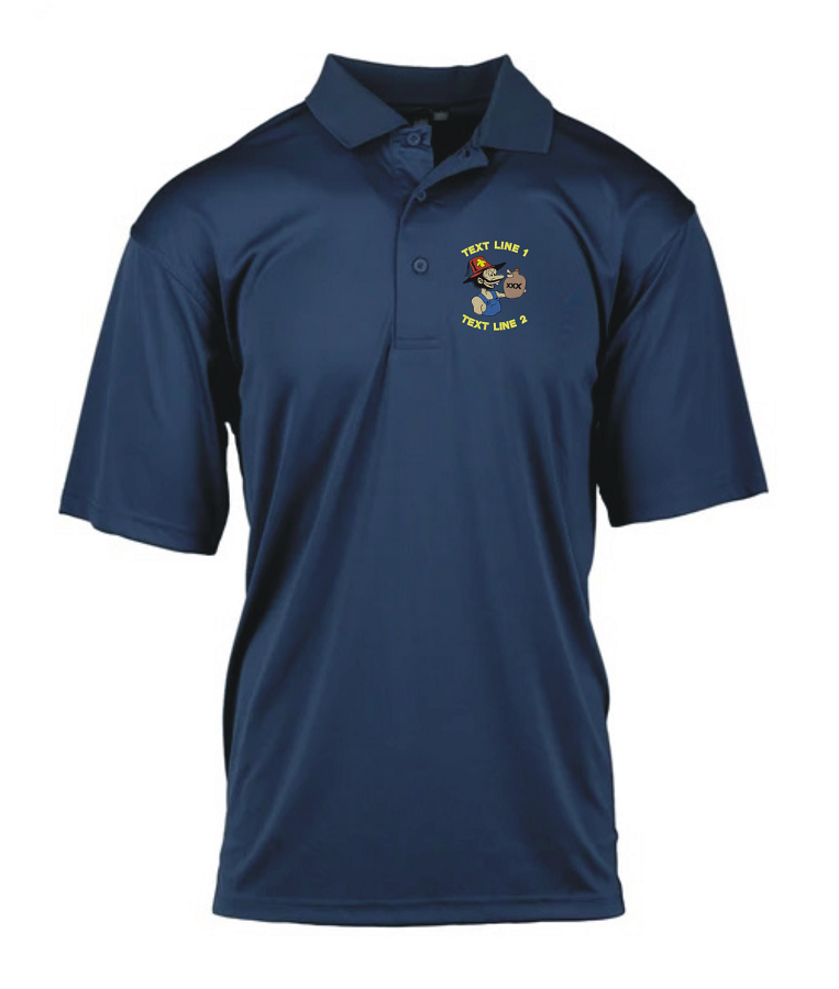 Shriner Hillbilly Moisture Wicking Polo #927 (image for) Shriner Hillbilly Moisture Wicking Polo #927